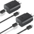 Type C Charger, 2-Pack 25W Type C Super Fast Charging Block with 6ft USB C Charger Cable Compatible with Galaxy S23 Ultra/S23+/S22/S21/S20/Phone 1...