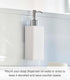 Tower Self Adhesive Kitchen Soap Dispener, Wall Or Sink Mounted Pump Dispenser for Hand Or Dish Soap - Abs Plastic...