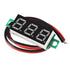 4PCS 0.28 Inch Two-Wire DC LED Digital Voltmeter 2.5V-30V Mini Digital Voltmeter Mix 4 Colors- Red/Green/ Blue/Yellow...
