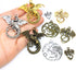 ALIMITOPIA Flying Dragon Charm Demon Fire Dragon Totem DIY Jewelry Making Charm Pendant for Handmade Necklace Bracelet Accessaries(20pcs)...