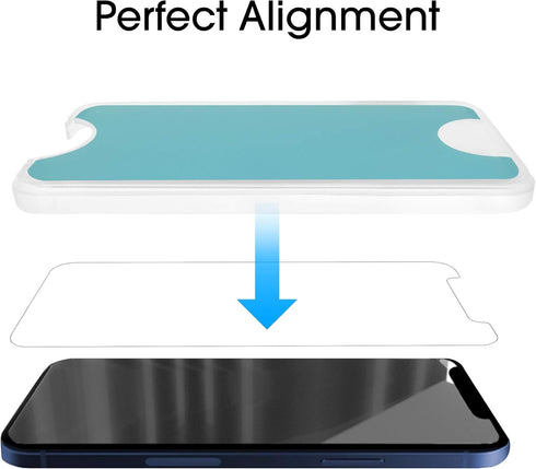 amFilm OneTouch Glass Screen Protector for iPhone 12 Pro Max (6.7", 2020) (2 Pack)...