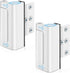 Home Security Door Lock, Childproof Door Reinforcement Lock, for Extra Home Security and Privacy, White, 2 Pack...