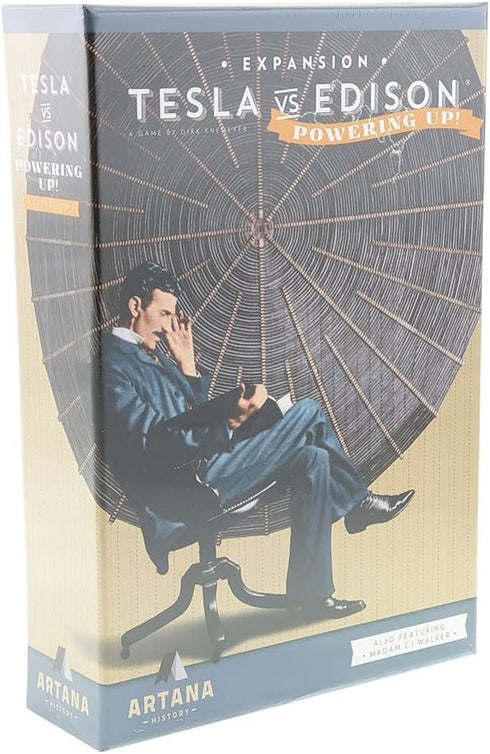 Genius Games Tesla vs Edison Game - Powering Up! Expansion Box...