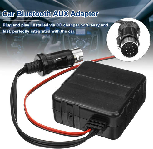Car Bluetooth AUX Adapter HiFi Stereo System for Kenwood 13-pin CD Host...