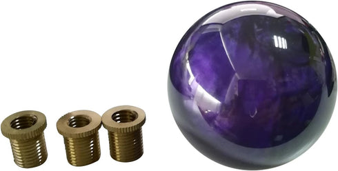 Purple Ball Manual Automatic Gear Shift Knobs...