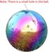 USHome Rainbow Home Garden Gazing Globe Mirror Balls, Polished Stainless Steel Shiny Sphere, Ideal As a Housewarming Gift (6 Inch)...