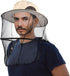 CozyCabin Mosquito Head Net Hat with Removable Mesh Hidden Netting, Design for Outdoor Fishing Gardening...