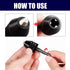 Mini Drill Chuck Adapeter 2 PCS Keyless Quick Change Mini Drill Chuck Converter 1/4” Hex Shank for Micro Drill Bit Chuck Conversion Tool, Keyless ...