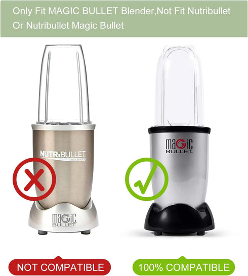 1-pack Magic Bullet Replacement Parts Cross Blades Compatible with Magic Bullet 250w Blender, Juicer and Mixer (Model MB1001)...