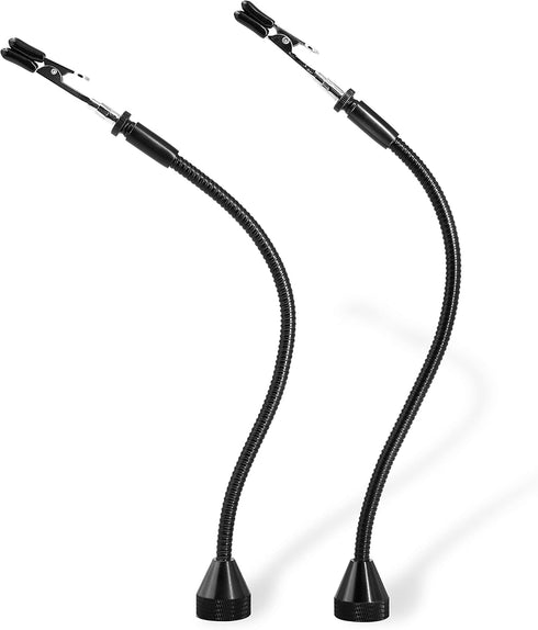 2 Pack Set Magnetic Flexible Gooseneck Metal with Alligator Clips for Helping Hands Third Hand Tool Automobile Electronics Soldering Jewelry Paint...