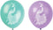 Peacock Latex Balloons, 12inch (16pcs) Purple and Blue Girl Baby Shower Or Birthday Party Decorations, Supplies...