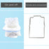 Countertop Folding Trash Bag Holder, Stainless Steel Garbage Bag Support Stand Portable Metal Trash Bag Bracket, Foldable Counter Top Plastic Bag ...