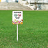 (7x8.8) IN Wildflowers Do Not Mow Metal Yard Sign With Stake For Lawn Garden Farm Decor No Mow Lawn Sign Stand Tin Lawnmowner Sign Wildflowers Gar...