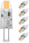 YUIIP G4 LED Bulb AC/DC 12V 1.2W (10W Halogen Bulb Replacement), Warm White 2700K JC G4 Bi Pin Light Bulbs for Under Cabinet Puck Light, Chandelie...