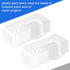 Mister Rui Paint Tray, 2 Inch Paint Tray with Liners, 22 Pack, Disposable Paint Roller Trays with Roller Frame, Plastic Paint Tray Liners, Small P...