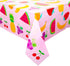 Sparkle and Bash Tablecloth for Two-tti Frutti 2nd Birthday Party Decorations (Pink, 54 x 108 in, 3 Pack)...