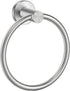 FORIOUS Brushed Nickel Towel Ring, SUS304 Stainless Steel Hand Towel Holder for Bathroom Wall Mounted, Modern Towel Hanger, Towel Rack Round, Ring...