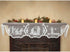 DoubleWood 20"x90" Christmas Decor Fireplace Scarf Fireplace Cloth White Lace Jesus Christmas Decorations Table Runner Winter Mantle Scarves Cover...