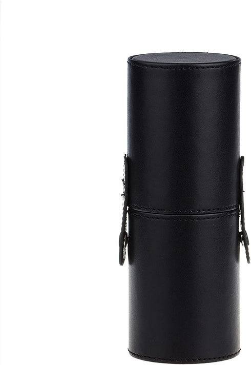 Yoseng Makeup Brush Holder with Lid,6.9" x 2.6" Organizer Travel Brushes Case Bag Cup Storage Display (Black)...