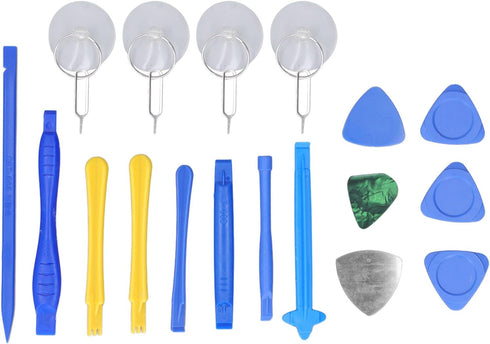 Disassembly Tools, Triangular Sheet No Damaging 19 Piece Plastic Spudger Surface for Mobile Phones Laptops Glasses...