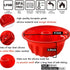 Silicone Fluted Bunte Cake Baking Pan, European-Grade LFGB Top-Level Silicone Round Cake Mold, Non-Stick Cake Pan for Jello,Gelatin,Bread, 9.45 In...