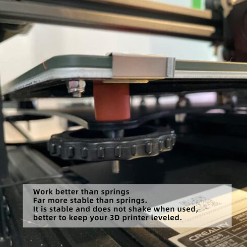 3D Printer Silicone Bed Mounts, Ender 3 Silicone Leveling Solid Bed Mount, 3D Printer Leveling Spring Replacement Part for CR-10/Ender 3 v2/Ender ...