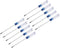 uxcell Mini Slotted Screwdriver, 3.0mm Flat Head 127mm Length for Small Appliances Repair, 10 Pcs...