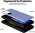 GOOSPERY for Galaxy S21 Ultra 6.8"(2021) Card Holder Wallet Case, Easy Magnetic Door Closure Protective Dual Layer Bumper Sturdy Phone Back Cover ...