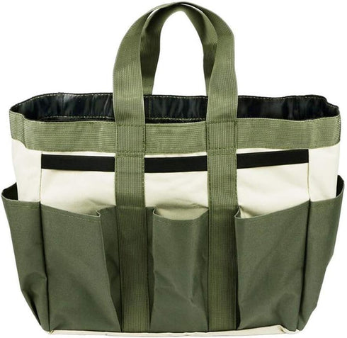 Gardening Tote Bag Garden Tool Bag with 9 Pockets Garden Tote Organizer Bag Gardening Tool Kit Holder Oxford Bag Gardening Tools Storage Organizer...