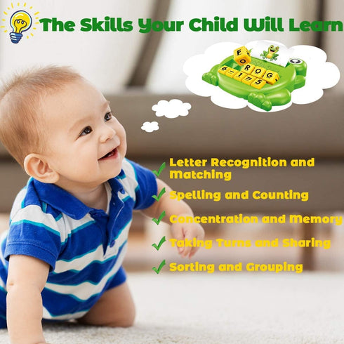 Learning Toys for Kids Birthday Gift, Matching Letter Game and Math Games, Preschool Educational Toys for Ages 3-8, Birthday Party Halloween Xmas ...