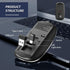 Wireless Mouse Chargeable Portable Silent Wireless Mouse USB and Type-C Dual Mode Wireless Mouse 3 adjustable DPI for Laptop, Mac, MacBook, Androi...