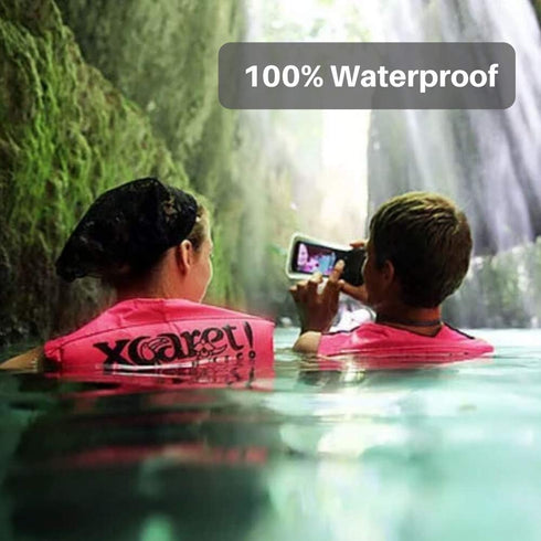 AquaVault 100% Waterproof Floating Smart Phone Case & Money Pouch - Fits All Phones - Made from Premium Heavy Duty PVC for Added Drop Protection -...
