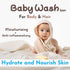 Baby wash and Shampoo | Organic Baby Soap Bar | HYPOALLERGENIC Baby Bath Soap Sensitive Skin | Shea Butter & Coconut Oil | Fragrance Free | Plasti...