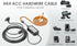 VIOFO HK4 Acc Hardwire Cable, USB-C Hard Wire Cable for A329 series/A229 series/A119Mini2/A139Pro/WM1/T130 Dash Cam, Low Voltage Protection for Pa...