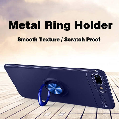 Asuwish Phone Case for iPhone 6plus 6splus 6/6s Plus with Tempered Glass Screen Protector Cover and Ring Holder Kickstand Cell Accessories iPhone6...