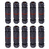 10pcs Ip68 Waterproof Electrical Junction Box, 3 Pin Electrical Connectors 0.5mm²~2.0mm² for Power Supply Network Communication Equipment Lighting...