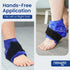 NEWGO Ankle Ice Pack Wrap for Swelling, Ice Pack for Ankle Injuires Reusable Ankle Cold Pack Wrap Hot Cold Therapy Ankle Ice Wrap for Sprained Ank...