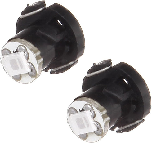 cciyu 6 Pack T4/T4.2 Neo Wedge Bulb A/C Lights (blue)...