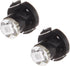 cciyu 6 Pack T4/T4.2 Neo Wedge Bulb A/C Lights (blue)...