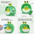 automatic bubble machine, upgrade d animal bubble blower with 6 wands and bubble solution for boys girls, portable outdoor/indoor toy for toddler,...