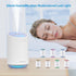 Mini Humidifier, Cool Mist Humidifier for Baby, 320ml Small Air Humidifier for Bedroom Plants Indoor, Portable Humidifier for Car Outdoor, 2 Mist ...