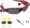 Wireless Bluetooth Sunglasses Anti-ray Stereo 4.1 Music Bluetooth Headphones for Men Support Both Headset and Hands-free for All Kinds of Cell Pho...