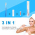 twoworld Disposable Toothbrushes with Toothpaste and Dental Floss Pick Individually Wrapped, Bulk Toothbrush 5 Colors and Toothpaste 5 grams, Flos...