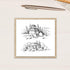 Hying Spring Landscape House Clear Stamps for Card Making, Field Tree Transparent Rubber Stamps for Bullet Journal DIY Scrapbook Decoration Handma...