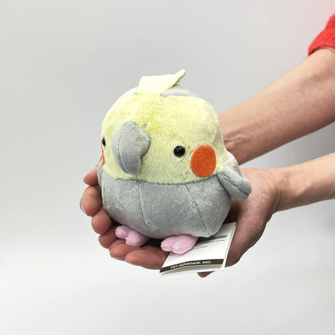 Soft and Downy Medium Bird Stuffed Toy Doll (Cockatiel Grey/M size?...