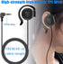 EXMAX Wired Single Headphones 3.5mm Right-Side Earphone One Ear Ear-Hook Headphone for EXD-101 ATG-100T Wireless Tour Guide Receiver Radio Podcast...