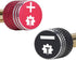 TCRC 2PCS Aluminum Heatsink 5mm Bullet Plug Connectors & Grips for Li-Po and Li-HV Hardcase Power (Red + Black)...