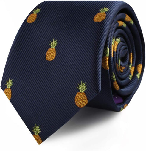AUSCUFFLINKS Food & Drink Ties | Speciality Ties for Men | Woven Skinny Neckties | Present for Work Colleague...