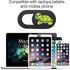 3 Pack Laptop Web Camera Cover Ultra Thin (0.027in) Webcam Cover Slide Turtle Printed for Laptop,Desktop,PC,Macboook,iMac,Computer,Smartphone...