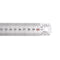 3pcs Stainless Steel Ruler 40cm/16" Length x 1/28" Thick x 1-1/7" Wide Inch and Metric Straight Edge Measuring Tools for Woodworking Painting Craf...